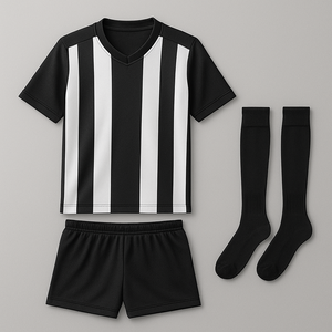 Tenue de football professionnelle 100% polyester 165GSM Power Dry Anti UV Confortable Personnalisable Maillot de football Vêtement d'équipe - Product Image 1