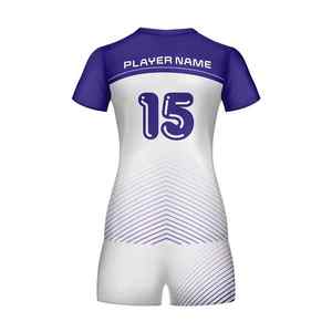 Tenue de tennis personnalisée pour femmes de haute qualité à prix avantageux, ensemble d'équipe, sublimation, vente en gros de vêtements de volley-ball - Product Image 2