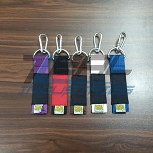 ขายส่งพวงกุญแจ jiu jitsu ฉลากที่กําหนดเองคาราเต้เทควันโดศิลปะการต่อสู้ bjj พวงกุญแจบรรจุใน polybag ผลิตในปากีสถาน - Product Image 1