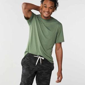 Haute qualité 100% coton hommes T-Shirt Logo personnalisé imprimé 230 GSM tissu votre propre conception t-shirts - Product Image 4