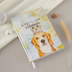 Diario per Animali Domestici LABON a PETS LIFE con Copertina Rigida, Agenda Giornaliera per Cani e Gatti con Nastro, Pagine Interne Stampate con Finitura Opaca - Product Image 4