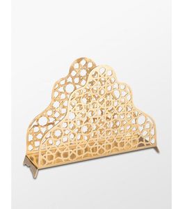 Golden Bismillah Napkin Holder Arabic Tissue Stand Islamic Table Decor Ramadan Dining Accessory Muslim Serviette Organizer - Product Image 5