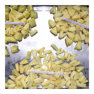 Sabor delicioso de piña congelada 100%/piña tropical congelada IQF en rodajas/cubo/dados/entero/forma de abanico precio barato - Product Image 5