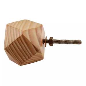 Boutons en bois de qualité supérieure faits à la main, style d'amour, design moderne pour armoires et tiroirs, polis et étanches en vrac - Product Image 6
