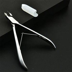 Coupe-ongles professionnels en acier inoxydable pour les ongles des doigts et des orteils, ouverture large, lame droite et tranchante, soin des ongles épais, usage adulte - Product Image 3