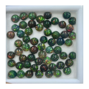 Cabochons de quartz blanc naturel de qualité AAA, jeu de couleurs complet et éclatant, remplis de fractures, ronds/ovales, taille personnalisée, pierres précieuses en vrac pour bijoux - Product Image 4