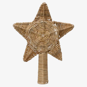 Adornos navideños de estrella de ratán rústico de alta calidad para árbol de Navidad de Vietnam decoración del hogar mayoristas - Product Image 3