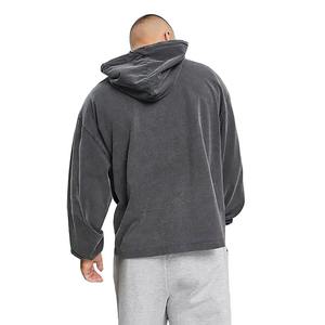 Top Quality Custom Logo Design Hoodie Embroidery Men Heavy weight Best Quality Hoodies For Men Cheap Price - Product Image 2