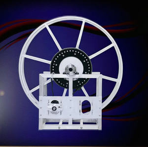 OEM ODM Vietnam 12V 500W 2 Inch Design <b>Petrol</b> <b>Service</b> <b>Equipment</b> Natural Aluminum Single Wrap Hose Reel with 1 Year Warranty - Product Image 5