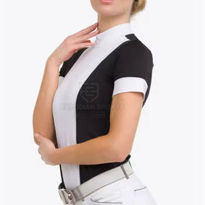 OEM Services Unique Design Horse Riding Shirts High Quality <b>Low</b> MOQ Horse Riding Shirts For <b>Women</b> - Product Image 6