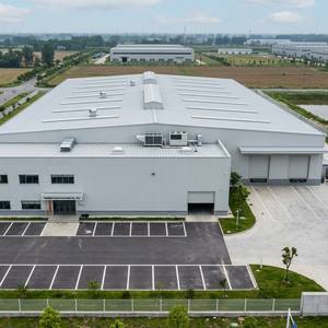 Structure de <span class=keywords><strong>charpente</strong></span> d'entrepôt en acier soudé résistante aux ouragans pour la chaîne d'approvisionnement des ports côtiers - Product Image 2