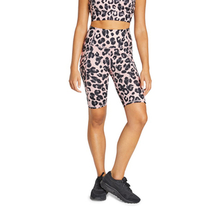 Womens High Waist Yoga Shorts Geometric Print Quick Dry Spandex Polyester With Pockets Elastic Waist Sports Fitness Shorts - Product Image 4