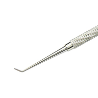 Extracteur de comédons double extrémité en acier haute teneur en carbone UBI 18 cm |   Outil professionnel pour éliminer les points noirs du visage, traitement de l'acné