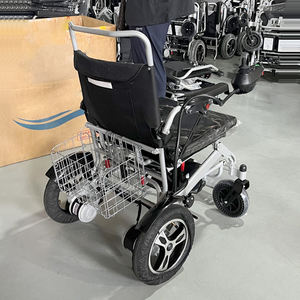 病院用パワー車椅子デュアルモーター & アンチチップホイール医療リハビリテーション機関用 - Product Image 4