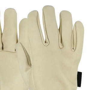 Guantes de trabajo de seguridad transpirables resistentes al calor antideslizantes de cuero de cabra baratos para hombres-conducción Construcción Minería Industrial - Product Image 4