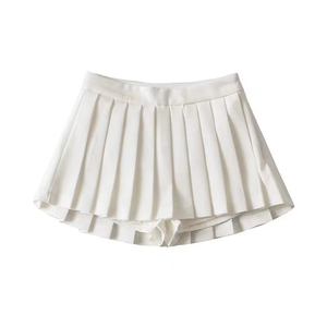 Faldas plisadas para mujer, minifaldas Vintage de verano de cintura alta, Falda de baile de diseño blanco para estudiantes de tenis - Product Image 6