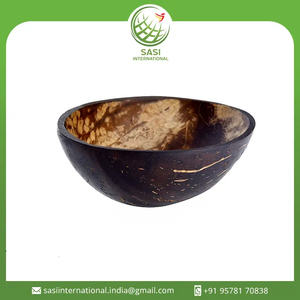 Cuencos de cáscara de coco de diseño moderno hechos a mano cuencos de madera desechables ecológicos fiesta de postre disponible descuento a granel comercial - Product Image 2