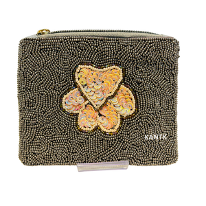 Monedero con Cuentas con Diseño de Bandera Estadounidense Hecho a Mano, Monedero Pequeño con Diseño de Labios Bordado con Cuentas Patrióticas - Product Image 4