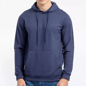 Sweat à capuche unisexe personnalisé de haute qualité en molleton 100% coton avec manches doublées en patchwork de grande taille, design respirant à séchage rapide - Product Image 1