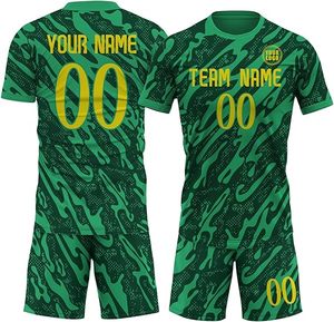 Uniforme de Fútbol Unisex Completo, Diseña Tu Propia Camiseta de Equipo, Ropa de Fútbol Personalizada, Proveedor OEM - Product Image 3