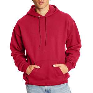 Venta al por mayor personalizado hombres Eco Smart Fleece Hoodie secado rápido transpirable Casual ropa deportiva 50% Algodón sudadera invierno impreso - Product Image 1