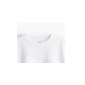 Camiseta de Manga Larga con Cuello Redondo para Mujer, Talla Grande, 100% Algodón Orgánico, Transpirable, Ecológica, Bordada y Estampada, Informal - Product Image 4