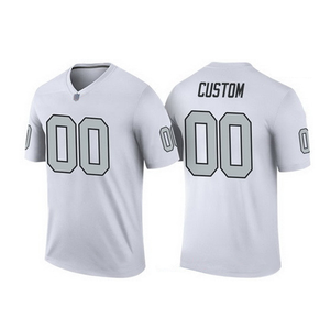 OEM personalizado de alta calidad de poliéster de malla de fútbol Retro 32 fútbol americano Jersey transpirable de gran tamaño Boxy camisa corta recortada - Product Image 4