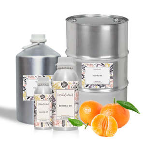 Huile Essentielle de Mandarine 100% Pure Pressée à Froid avec Thé Blanc, Encens, Orange Douce et Myrrhe pour l'Hydratation et la Relaxation - Product Image 1