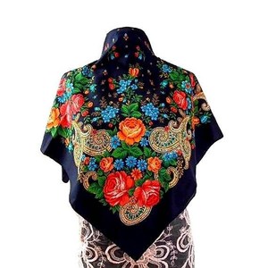 Bandana Hair Square Cheap Scarves Custom Color Digital Printing Cotton <b>Sunscreen</b> Four Seasons Fashion Best Selling Scarves - Product Image 5