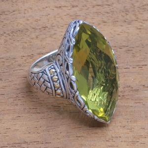 Wholesale 925 Sterling Silver Handmade <b>Ring</b> Natural Lemon <b>Quartz</b> Gemstone Premium Quality Unisex Hip-Hop Christian Weddings - Product Image 5