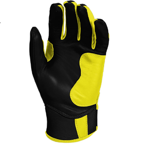 Gants de frappe pour baseball, softball et tee-ball, super adhérence, cuir PU, ambidextres, fermeture auto-agrippante, plusieurs tailles (5) + 5 couleurs disponibles - Product Image 3