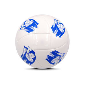 2024 Venta al por mayor Material de cuero Balones de fútbol en alta calidad Logotipo personalizado Balones de fútbol de tamaño oficial en servicio OEM - Product Image 1