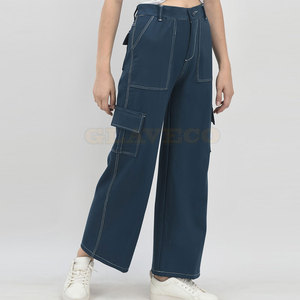 Servicio OEM, Pantalones Cargo a Bajo Precio, Pantalones Cargo para Mujer Más Vendidos, Pantalones Cargo para Mujer de Alta Calidad - Product Image 2