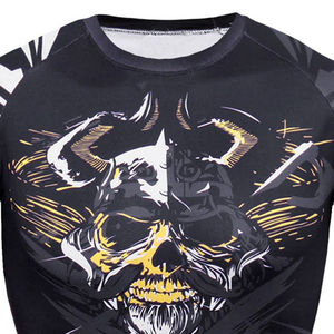 Gran oferta de conjuntos de compresión para gimnasio, nuevo diseño, entrenamiento de compresión para hombres, conjunto de compresión de entrenamiento de manga larga, conjunto de 2 piezas - Product Image 6