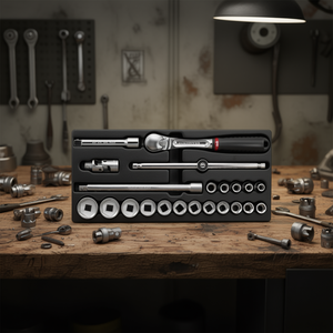 Juego de Herramientas Usag de 22 Piezas con Llave de Trinquete y Vasos para un Uso Conveniente - Product Image 3