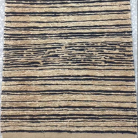 Magnifique ensemble de tapis tissés à la main en jute et coton à motifs floraux, finition naturelle, écologique, adapté aux animaux domestiques, tapis traditionnel