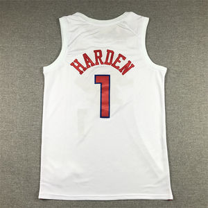 High Quality Polyester Double Sided Basketball Shirt Custom Retro Mesh Double Sided Basketball Jersey - Product Image 5