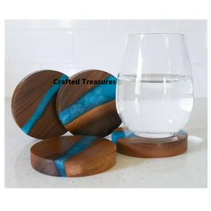 Dessous de verre en résine de qualité supérieure pour boissons thé café vin petit déjeuner vaisselle ustensiles de cuisine décoratifs pendaison de crémaillère tapis et tampons - Product Image 5