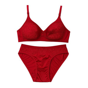 2026 Wireless Comfort <b>Bra</b> Set Women Soft Breathable Everyday Wear Women Yoga <b>Bra</b> Set Stretch Fitness Lingerie Set - Product Image 1