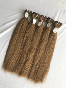 Haute qualité 20 ''vison cambodgien indien Remy paquets de cheveux humains vierges cuticule droite alignée 12A exportation de donneur unique brut - Product Image 3