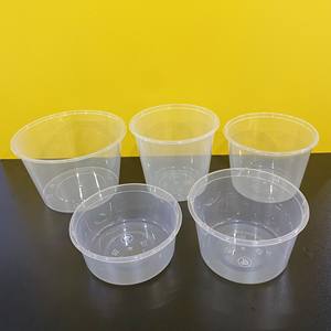 Nouvelle conception Vietnam Fabricant 20oz Injection Forme Ronde pp Récipient En Plastique avec Couvercles Alimentaire À Emporter Salade Micro-ondes - Product Image 3