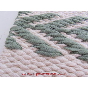 ชุดพรมผ้าฝ้ายพื้นที่เมืองที่สวยงามสำหรับห้องนั่งเล่นและโรงแรมมีความสูงหลายรูปแบบ - Product Image 3