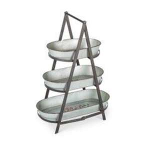 Nouvelle arrivée premium design ensemble de 3 plateaux de service galvanisés avec bord orné travail forme et taille personnalisées pour obtenir à bon prix - Product Image 5