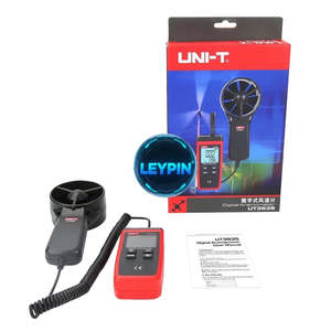 เครื่องวัดความเร็วลมดิจิตอลขนาดเล็ก UT363s UNI-T สินค้าเพื่อการปกป้องสิ่งแวดล้อม - Product Image 4