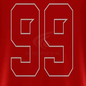 เสื้อเจอร์ซีย์ฮ็อกกี้น้ำแข็งของผู้ชายเสื้อฮ็อกกี้น้ำแข็งดีไซน์ใหม่มีสไตล์บริการ OEM 100% โพลีเอสเตอร์แห้งเร็วและเป็นมิตรกับสิ่งแวดล้อม - Product Image 6