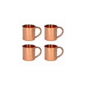 Tasses en céramique Moscow Mule de haute qualité avec poignée en laiton Tasse en cuivre organique pour la bière au gingembre pour les grossistes-Direct de l'Inde - Product Image 4