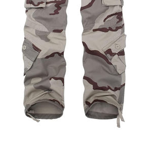 Wholesale Custom Streetwear Multi Pockets Cargo <b>Trousers</b> Men Joggers Men Thick Stacked Sweatpants Baggy - Product Image 2