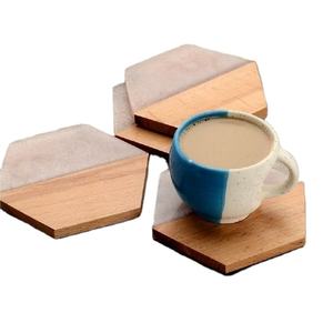 Top Grading Wooden Coffee <b>Coaster</b> <b>Set</b> <b>Placemat</b> Private Logo printed decorative 100% Eco Friendly Tea <b>Coaster</b> For office uses - Product Image 1