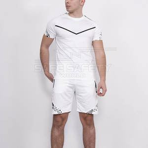 Summer Training & Jogging Wear Clothes Men <b>Short</b> Sleeve T shirt And <b>Shorts</b> Set 2 Piece <b>Shorts</b> Track <b>Suits</b> Man Jogger Tracksuits - Product Image 1
