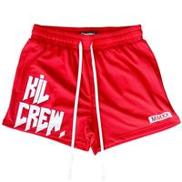 Shorts décontractés personnalisés en velours côtelé et polyester pour hommes, avec poches à motif uni sur le devant, respirants, écologiques, séchage rapide, taille élastique et cordon de serrage